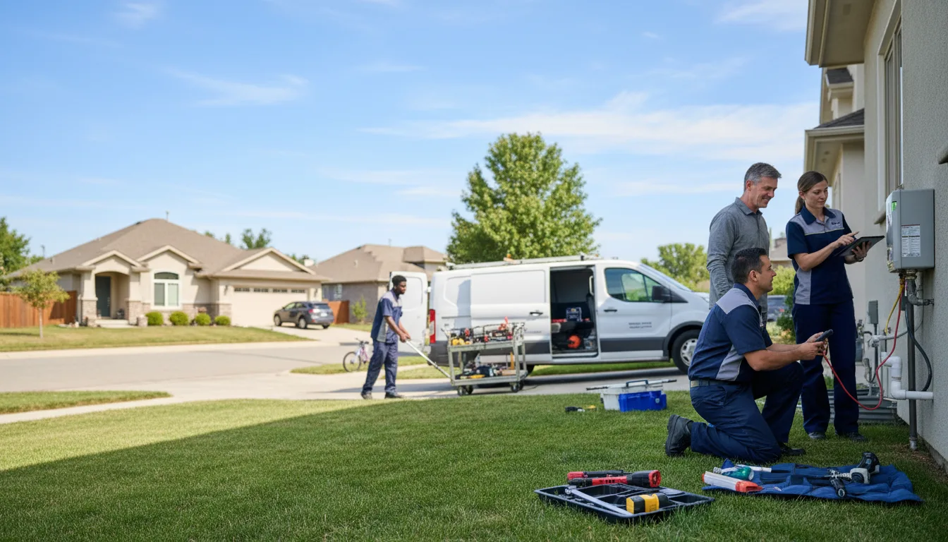 Tankless water heater service in Bridgeport, NE